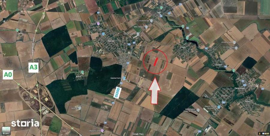 Teren de 22715 mp, în Dascălu
