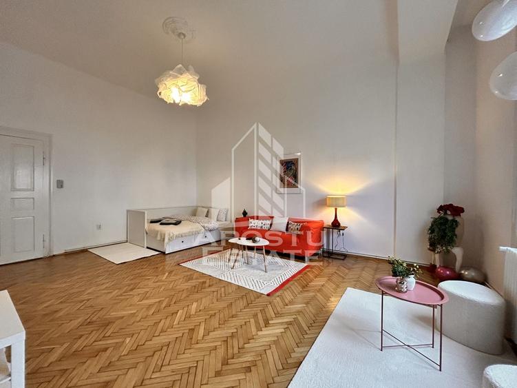 Apartament cu 3 camere decomandat, mobilat în Ultracentral