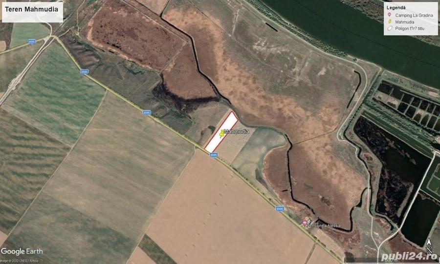 Teren de 19200 mp, în Mahmudia