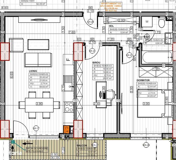 Apartament cu 2 cam - Energia Residence , Constanta - 1