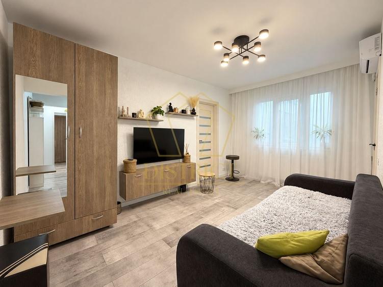 Apartament cu 2 camere semidecomandat, mobilat în Șagului