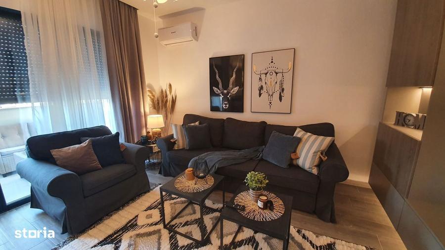 Apartament cu 2 camere, mobilat în Dumbrăvița