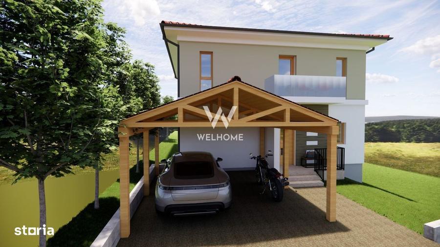 Casă cu 4 camere cu Teren 705 Mp în Sadu