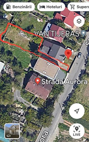 Teren de 262 mp, în Aradului