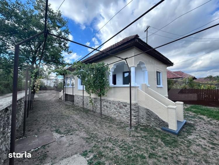 Casă cu 2 camere cu Teren 1000 Mp în Bălești