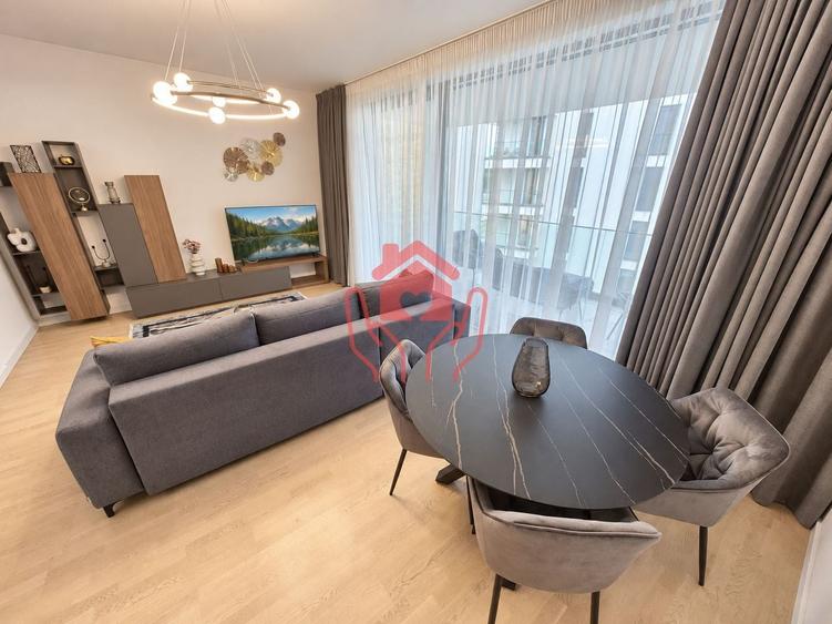 Apartament cu 3 camere decomandat, mobilat în Băneasa