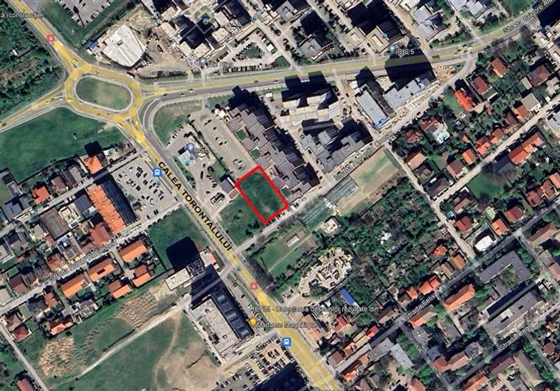 Teren Construcții intravilan de 1969 mp, în Aradului