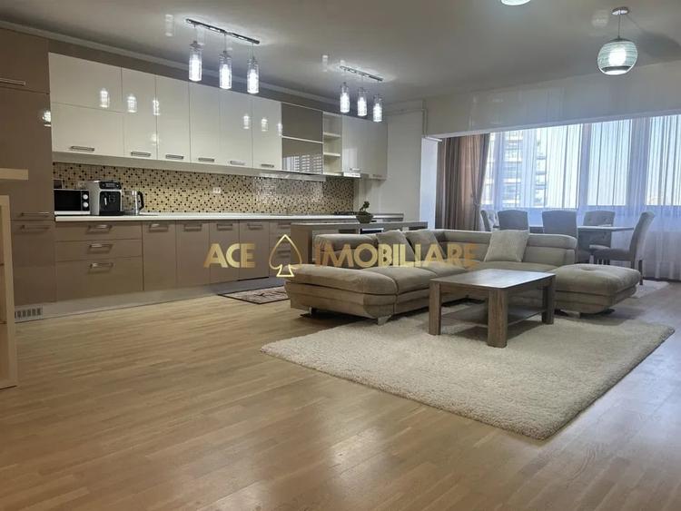 Apartament cu 3 camere semidecomandat, mobilat în Herăstrău