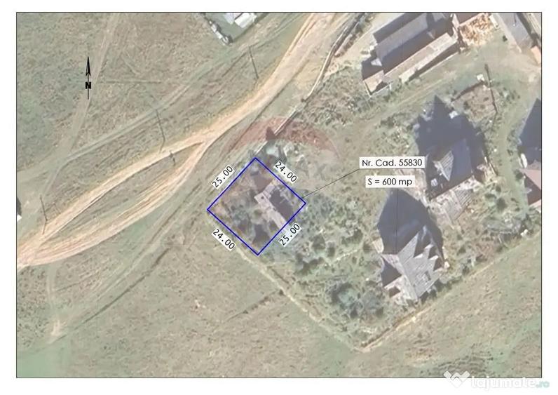 Teren de 600 mp, în Pietroasa