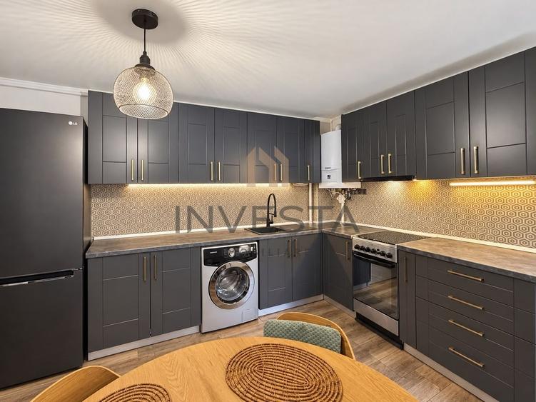 Apartament cu 2 camere semidecomandat, mobilat în Zorilor