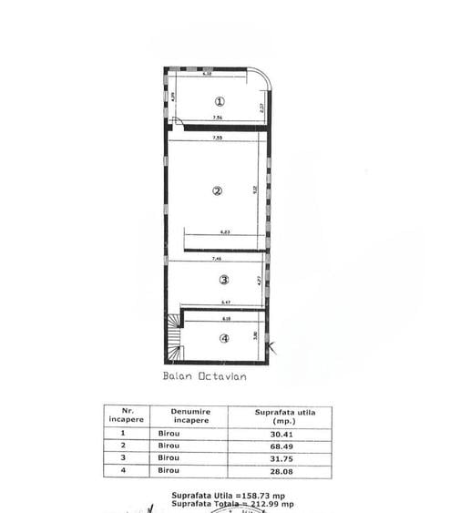 Spațiu comercial, de 370 mp, în Micro 17