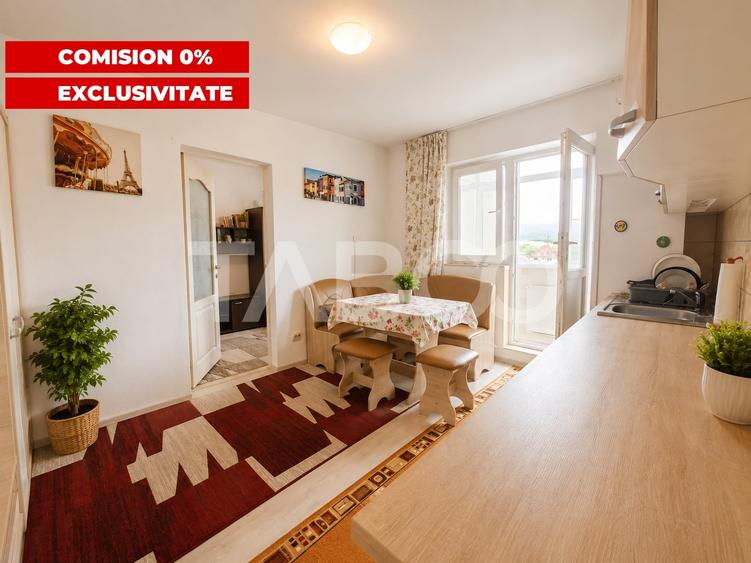 Apartament cu 2 camere nedecomandat, mobilat în Avrig