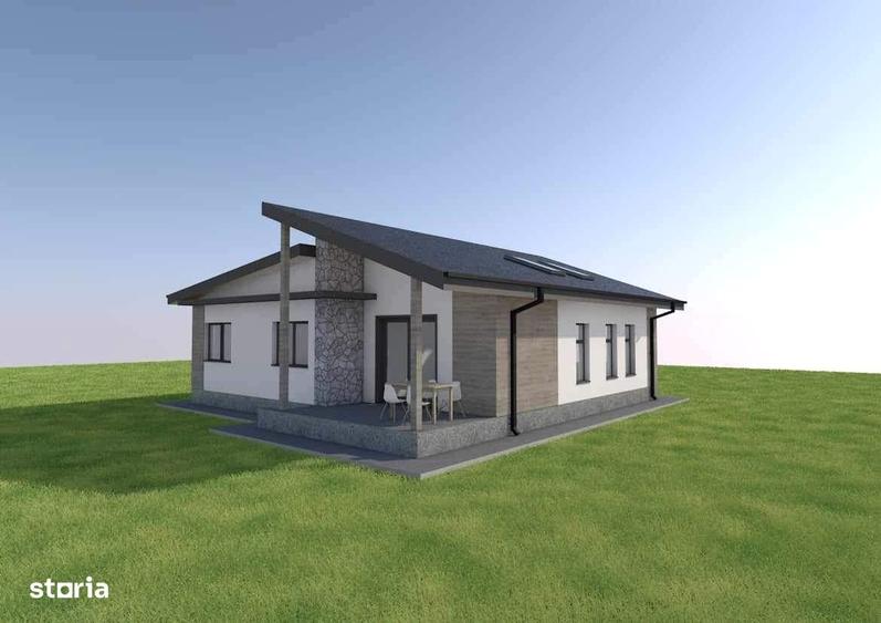 4 camere! 450 mp teren! Incalz in pard! Casa Valea Ursului - Vorovesti - 1
