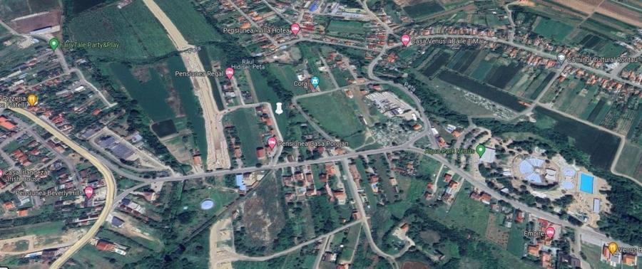 Teren Construcții intravilan de 1142 mp, în Băile 1 Mai