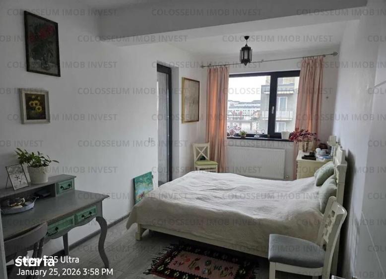 Apartament cu 3 camere decomandat, mobilat în Tractorul