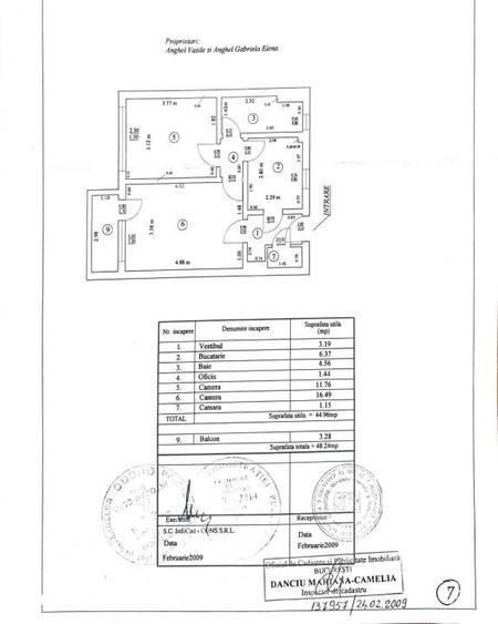 Apartament cu 2 camere semidecomandat în Gara de Nord