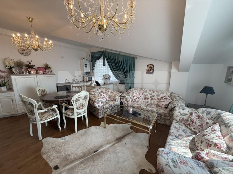 Apartament cu 3 camere decomandat, mobilat în Central