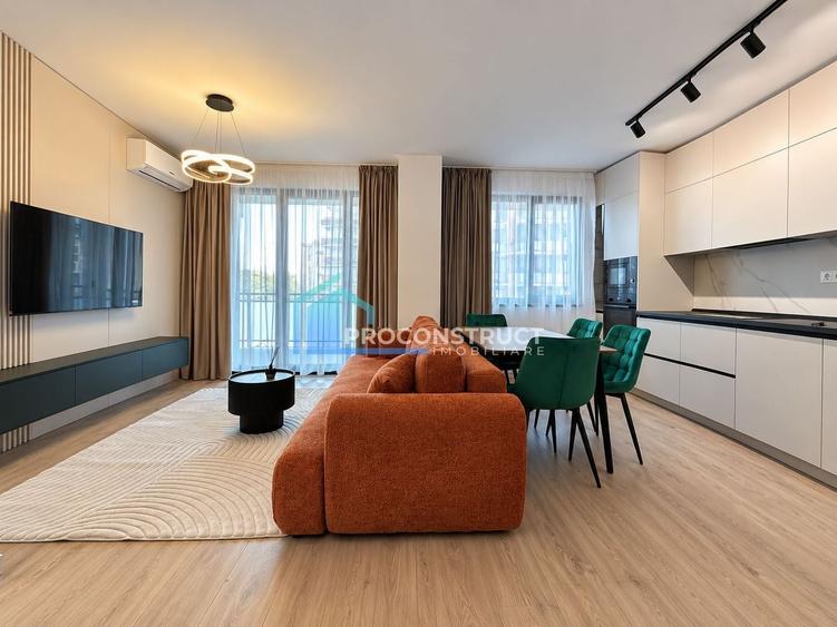 Apartament cu 2 camere decomandat, mobilat în Torontalului