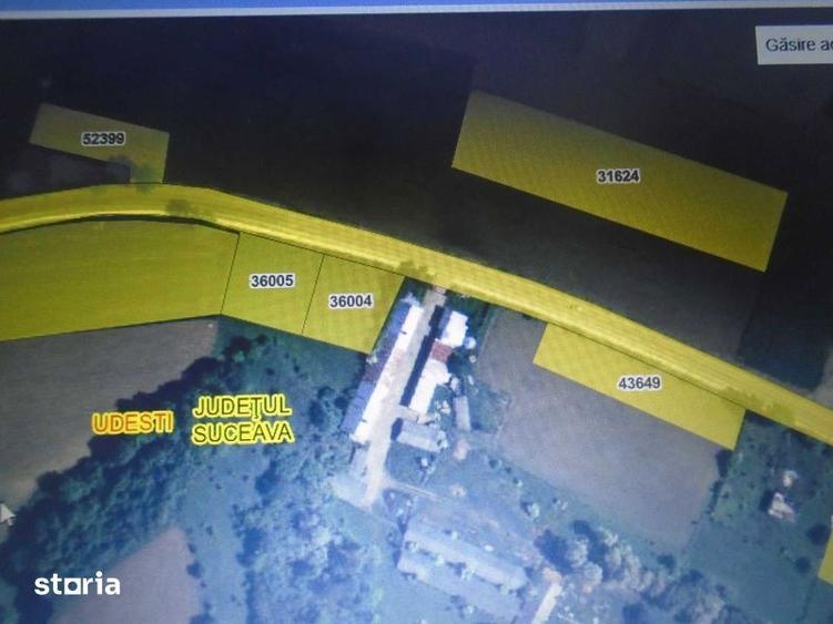 Vand teren intravilan la DJ208A, Udesti, Suceava - 2