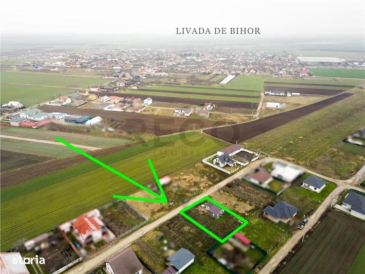 Casă cu 3 camere cu Teren 586 Mp în Livada de Bihor