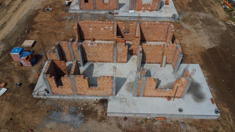 Casă individuală cu 3 camere cu Canalizare în Exterior Nord