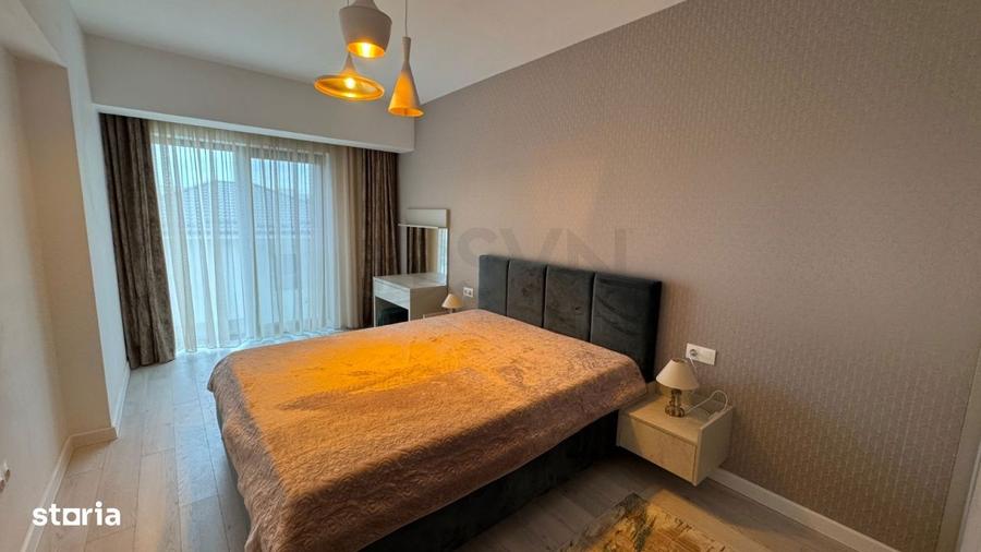 Apartament cu 2 camere, mobilat în Tunari