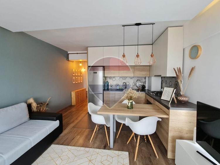 Apartament cu 2 camere semidecomandat, mobilat în Zorilor