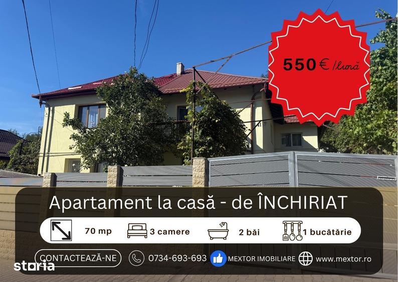 Apartament cu 3 camere în Vitrometan
