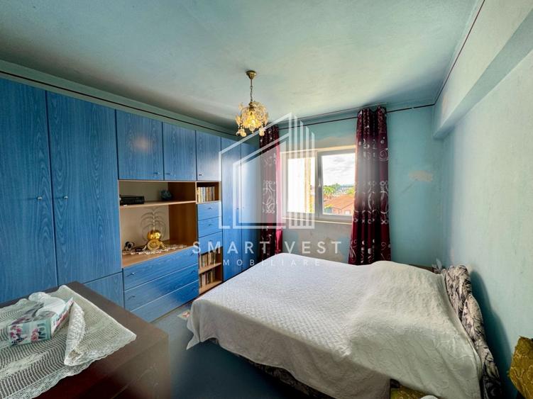 Apartament cu 2 camere semidecomandat, mobilat în Botizului