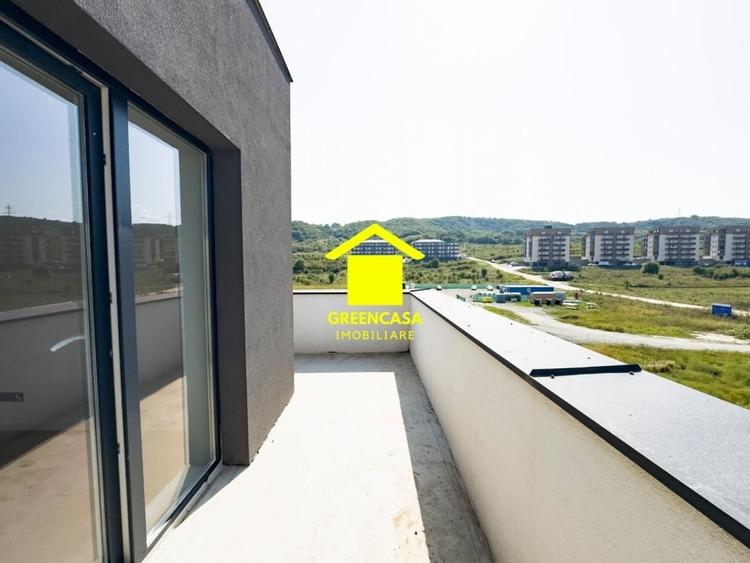 Apartament | 2 camere decomandate | terasă 33mp | zona Terra, Floresti - 9