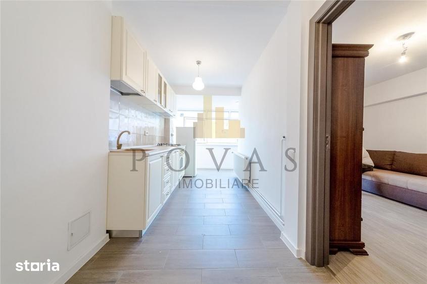 Apartament cu 2 camere semidecomandat, mobilat în Ștefan cel Mare