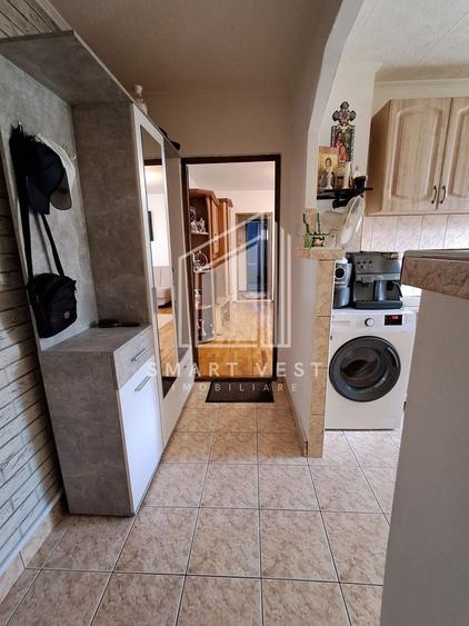 Apartament cu 2 camere semidecomandat, mobilat în Micro 16