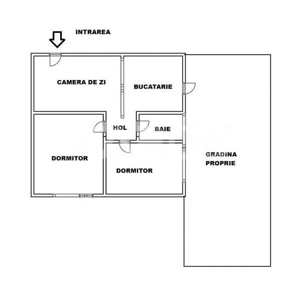 Apartament cu 3 camere decomandat, mobilat în Tineretului