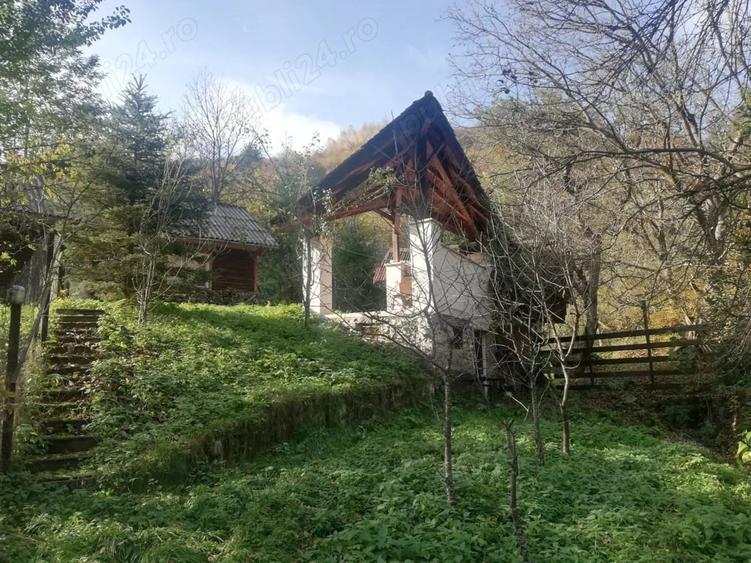 Casa din lemn + teren 740 mp zona de munte, panorama superba Rau Sadului, Sibiu - 3