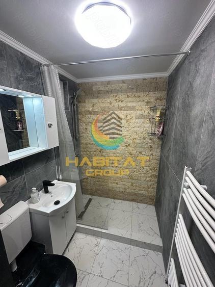 Apartament cu 2 camere semidecomandat, mobilat în Brâncoveanu