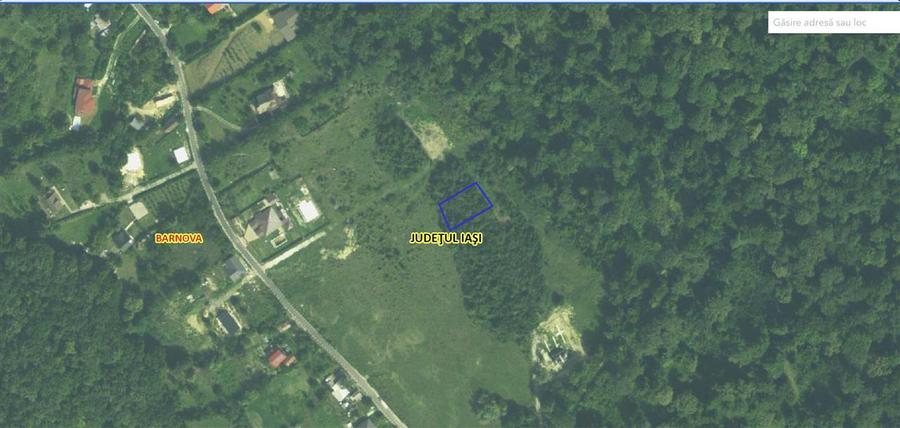 Teren Construcții intravilan de 764 mp, în Bârnova