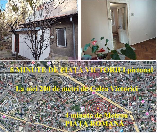 Casă cu 2 camere cu Canalizare în P-ța Romană