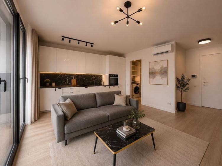 Apartament cu 2 camere decomandat în Herăstrău