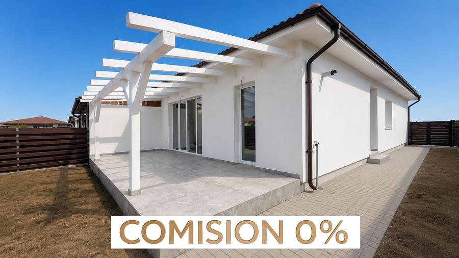 Duplex cu 4 camere cu Canalizare în Moșnița Nouă