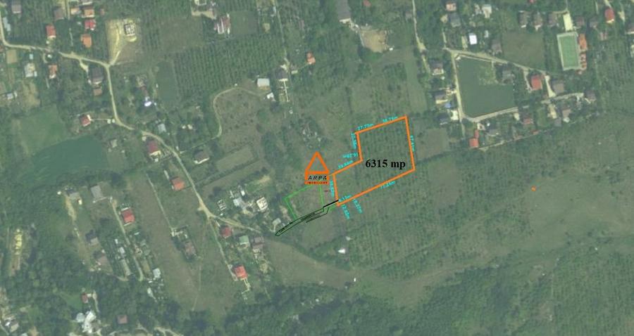 Teren Construcții intravilan de 6315 mp, în Bârnova