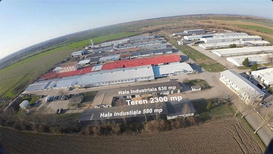 Spațiu industrial, de 630 mp, în Vetiș