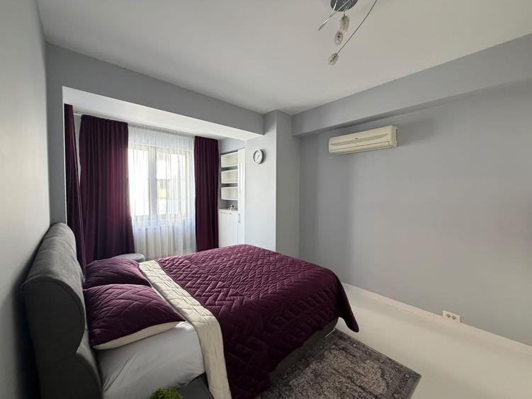 Apartament cu 2 camere semidecomandat, mobilat în Aviației