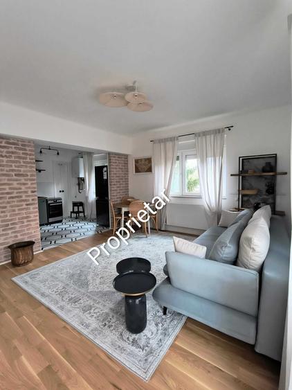 Apartament cu 2 camere semidecomandat în Gruia