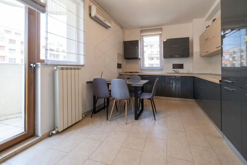 Apartament cu 4 camere decomandat, mobilat în Herăstrău