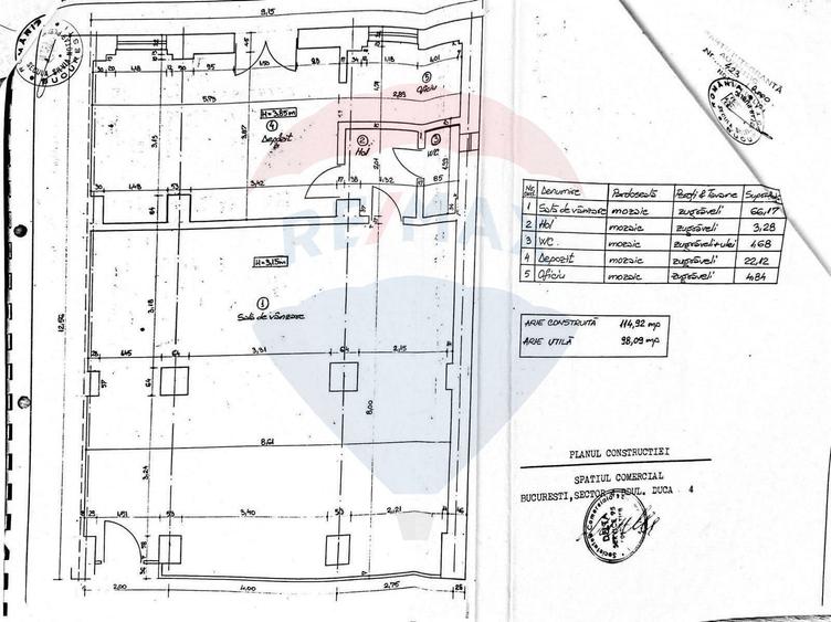 Spațiu comercial, de 98.09 mp, în Gara de Nord