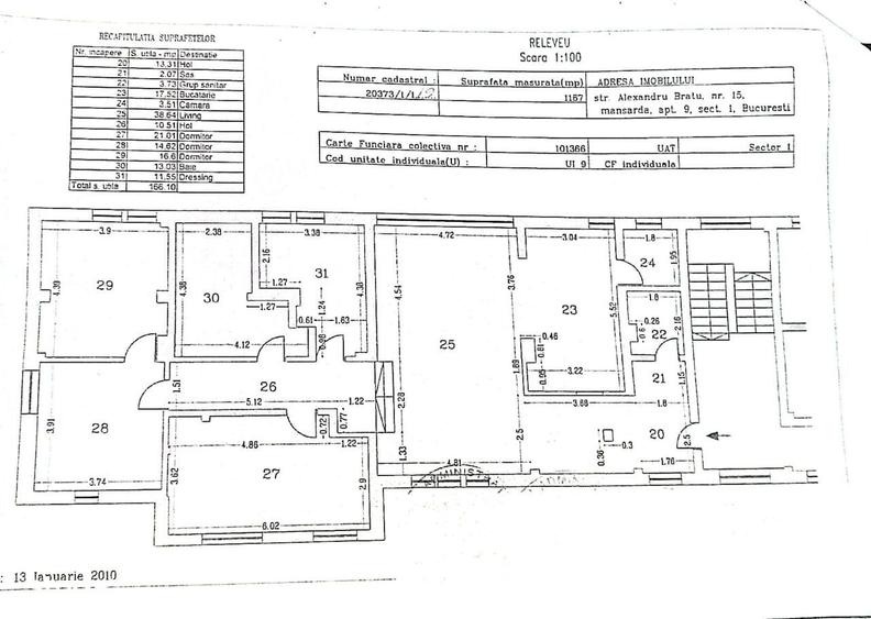 Apartament cu 4 camere în Băneasa