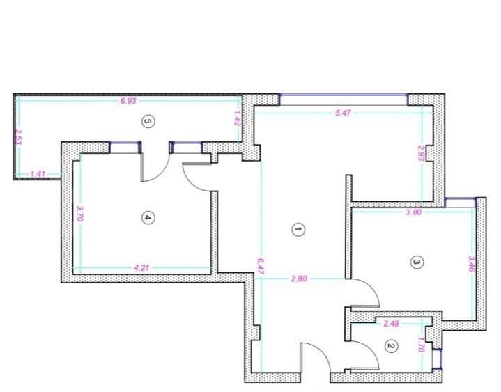 Apartament 3 camere, 66 mp, terasa, zona Donath - 5