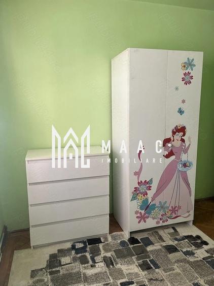 Apartament cu 3 camere decomandat, mobilat în Valea Aurie