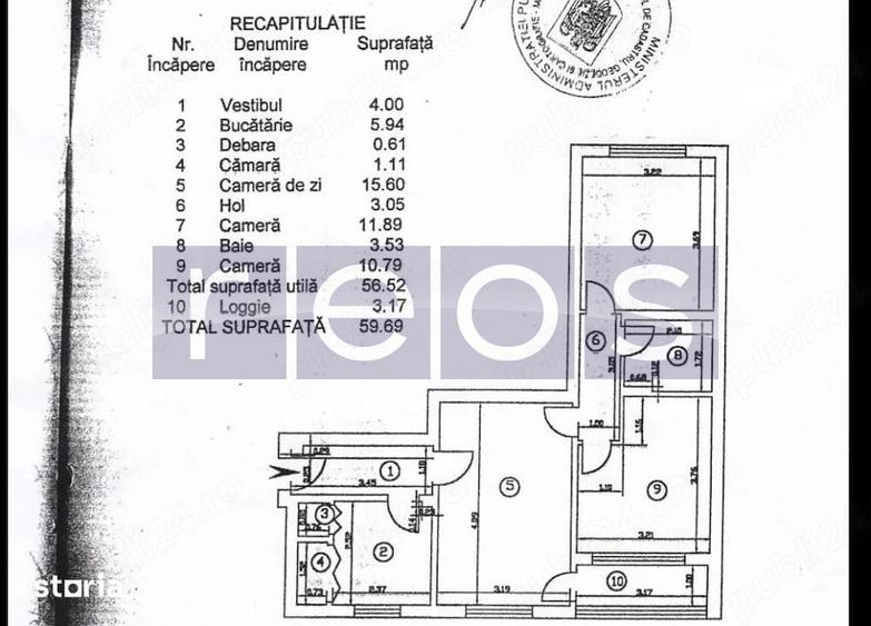 VANZARE 3 CAMERE | ETAJ 1 | ZONA CRANGASI | IDEAL LOCUIT SAU INVESTITI - 9