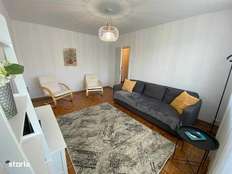 Apartament cu 2 camere semidecomandat, mobilat în Astra